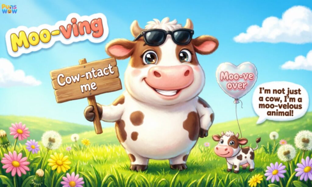 Cute Cow Puns