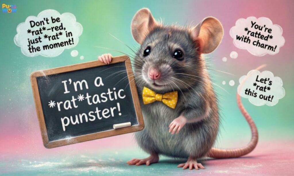 Cute Rat Puns