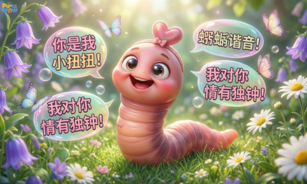 Cute Worm Puns For Her