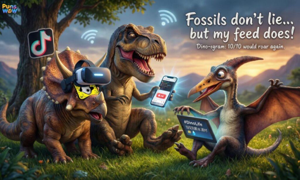 Dino Social Media Captions