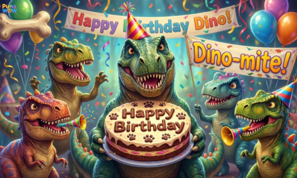 Dinosaur Puns For Birthday