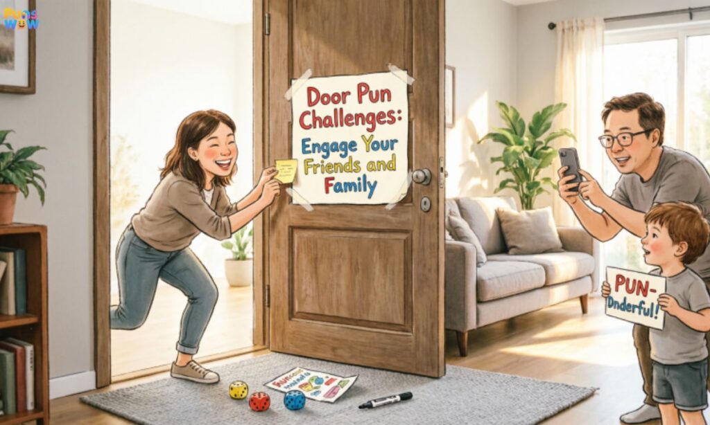 Door Pun Challenges Engage Your Friends and Family