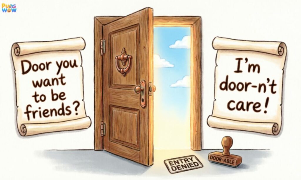 Door Puns One Liners