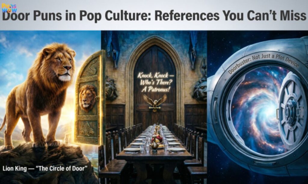 Door Puns in Pop Culture References You Can't Miss