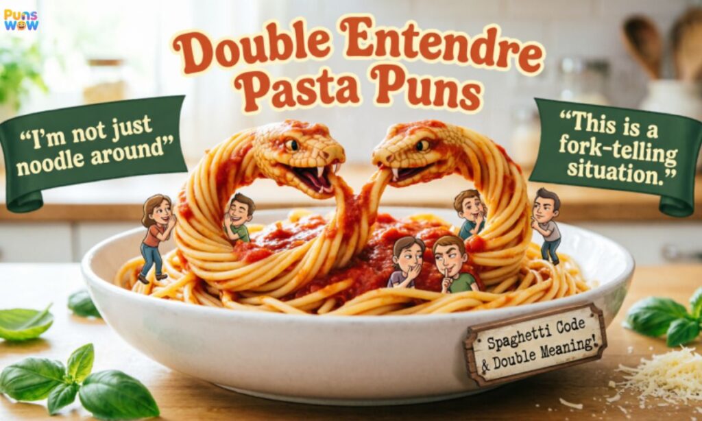 Double Entendre Pasta Puns