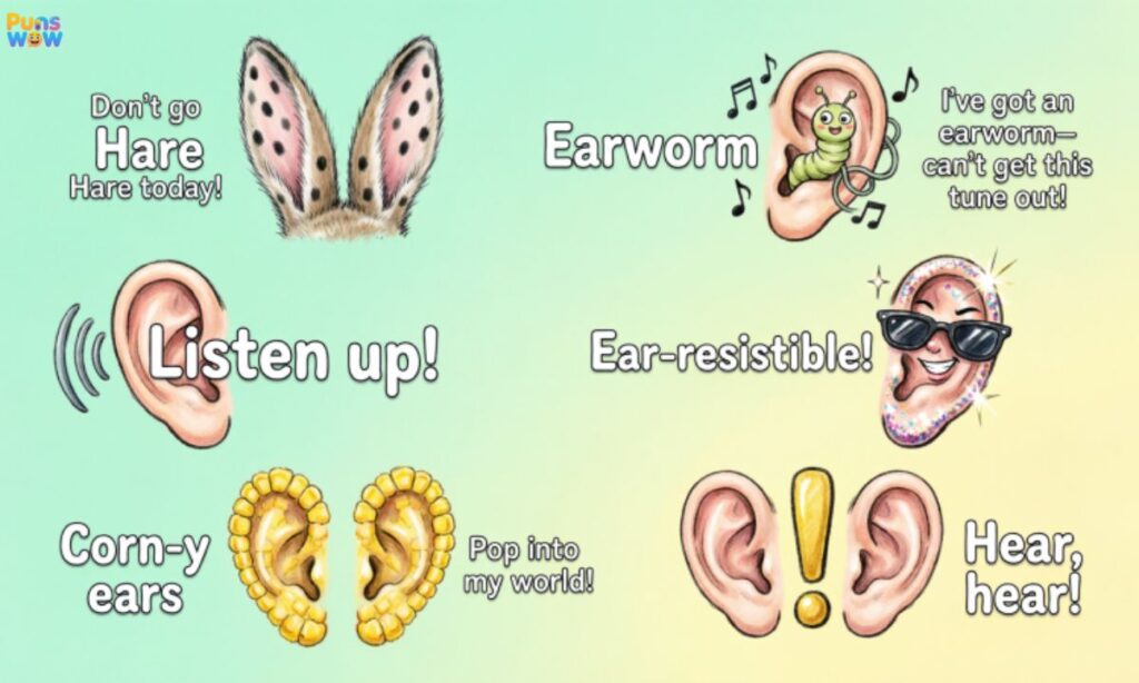Funny Ear Puns for Instagram