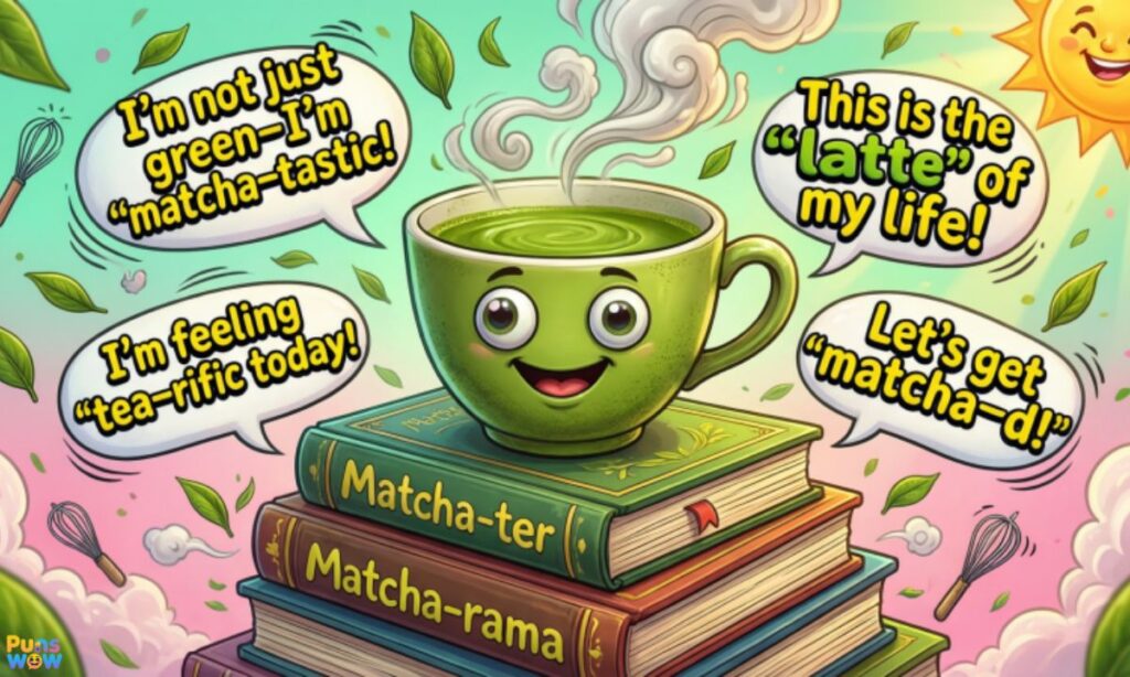 Funny Matcha Puns and Jokes