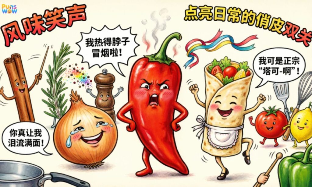 Funny puns that bring flavor to humor