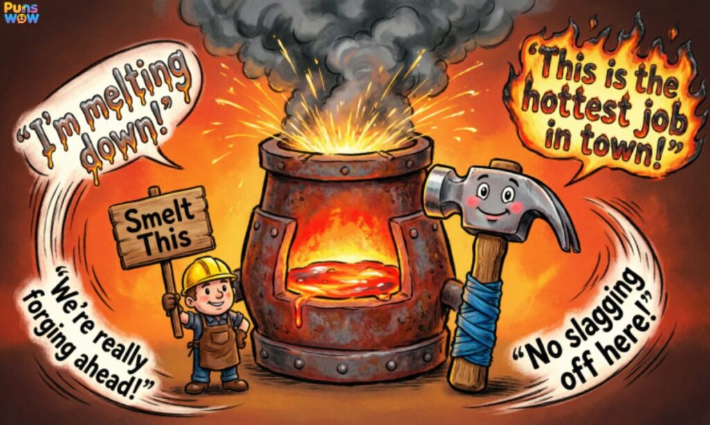 Iron Smelter Puns One Liners