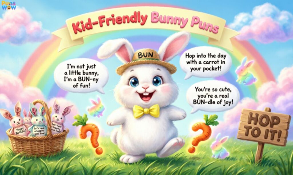 Kid-Friendly Bunny Puns