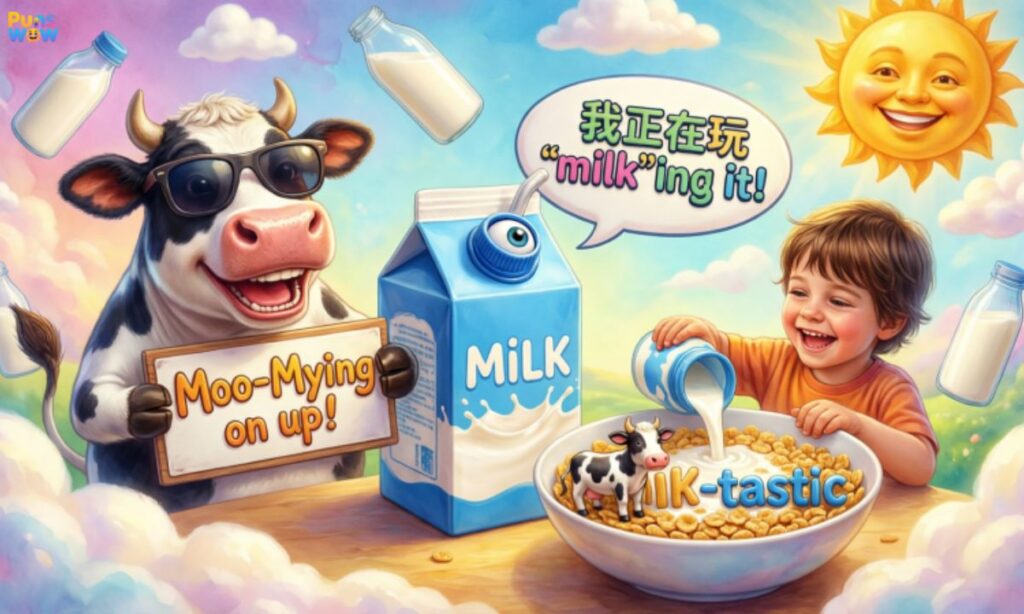 Kid-Friendly Milk Puns