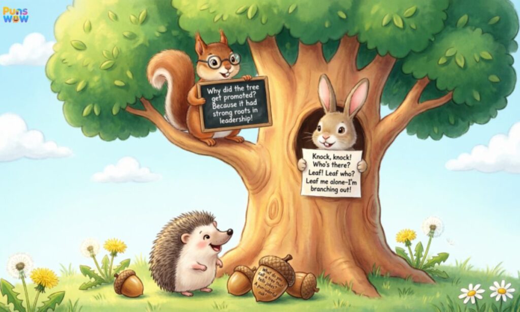 Kid-Friendly Tree Jokes for Class or Playtime