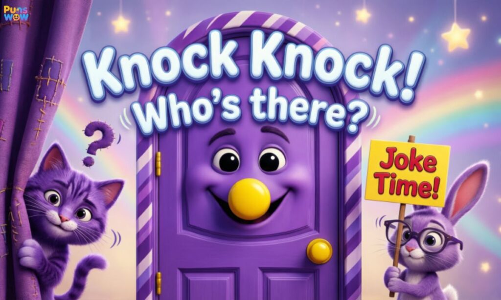 Knock Knock Purple Jokes