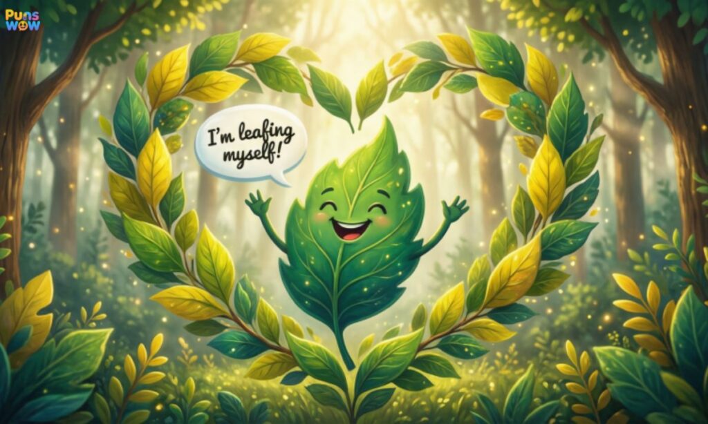 Leaf Puns for Self-Love