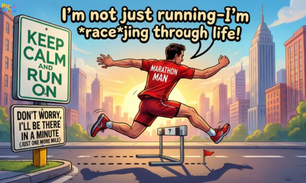 Marathon Running Puns