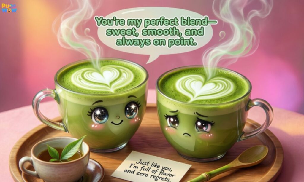 Matcha Pickup Lines