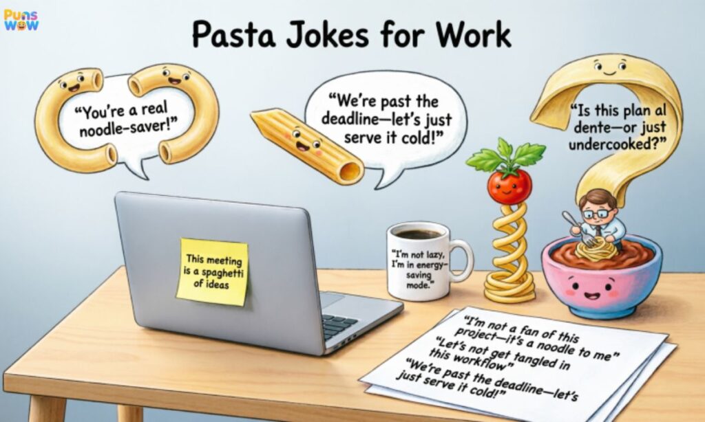 Pasta Jokes for Work