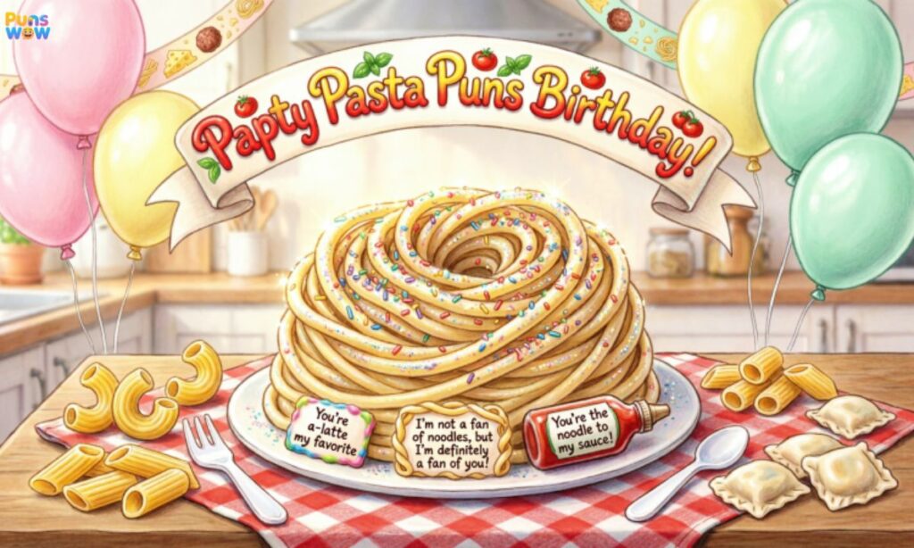 Pasta Puns Birthday