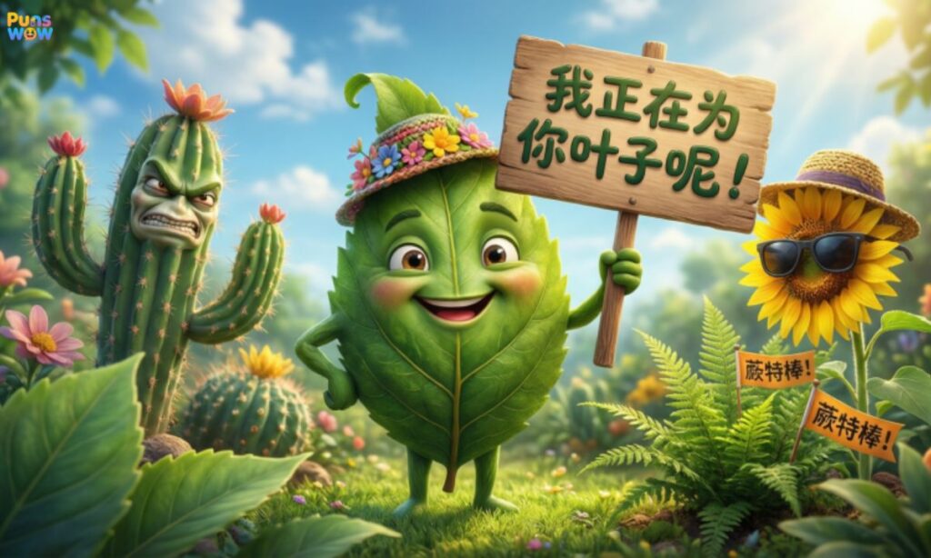 Plant-Lover Leaf Puns