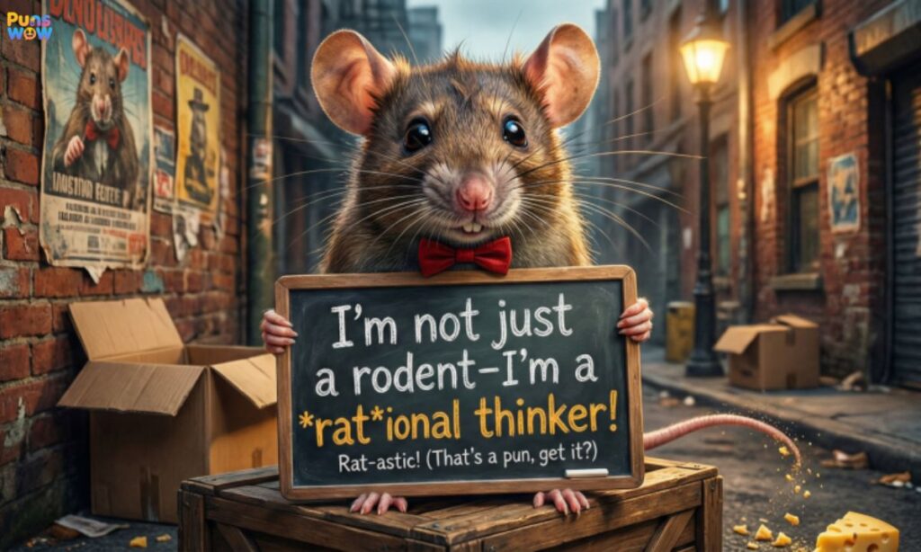 Rat Puns Captions