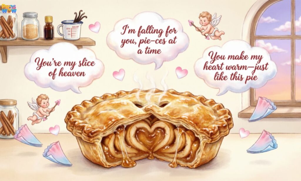 RomanticCheesy Pie Puns
