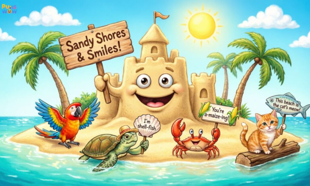 Sandy Shores and Smiles Island Puns for Everyone (1)