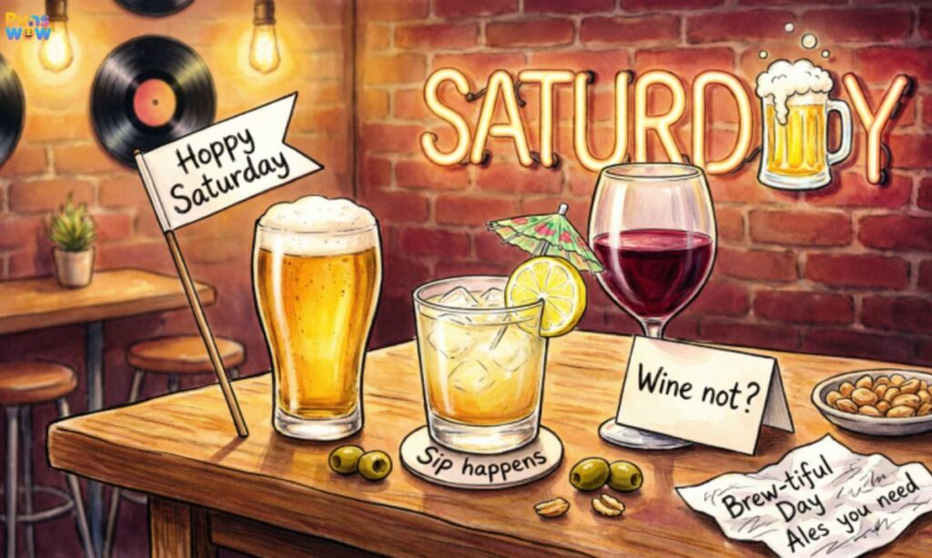 Saturday Drinking Puns