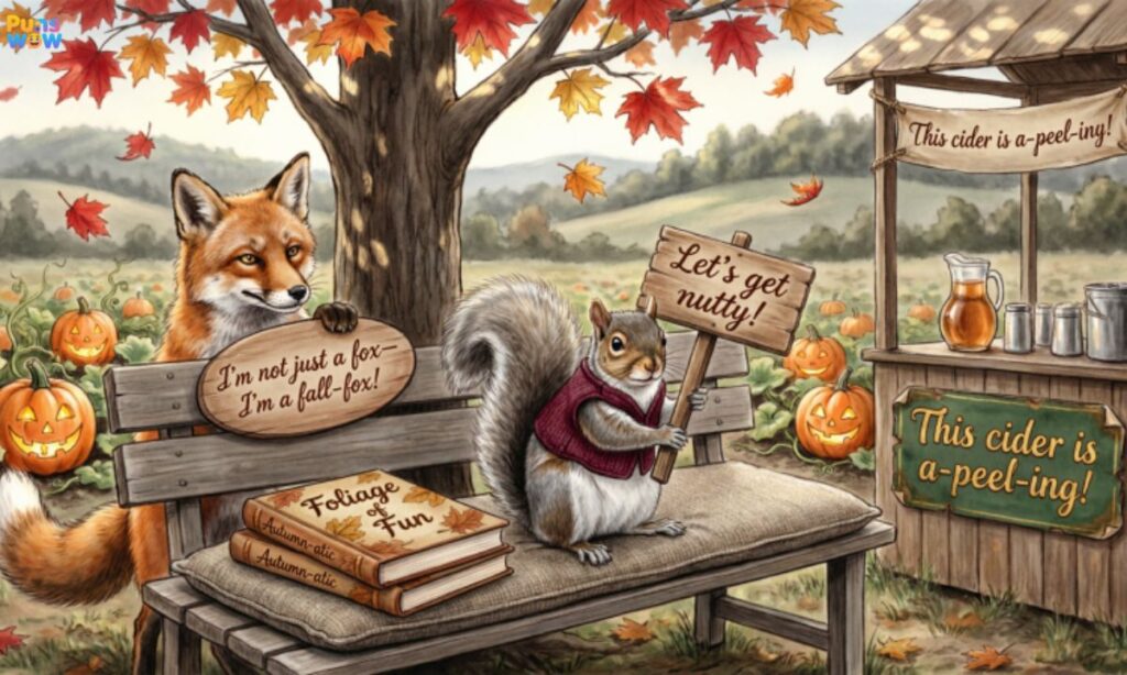 Seasonal puns perfect for autumn