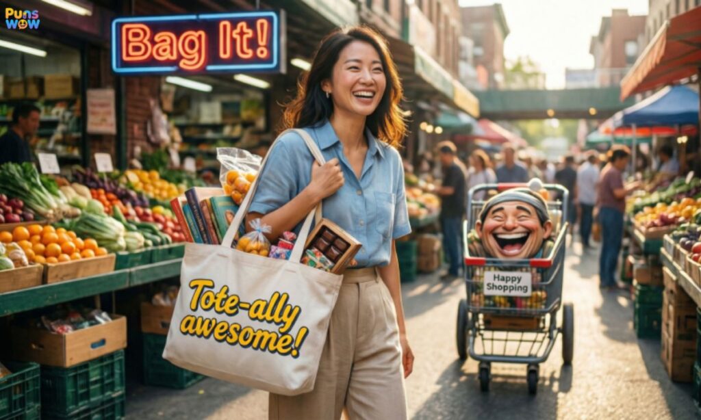 Shopping & Tote Bag Puns