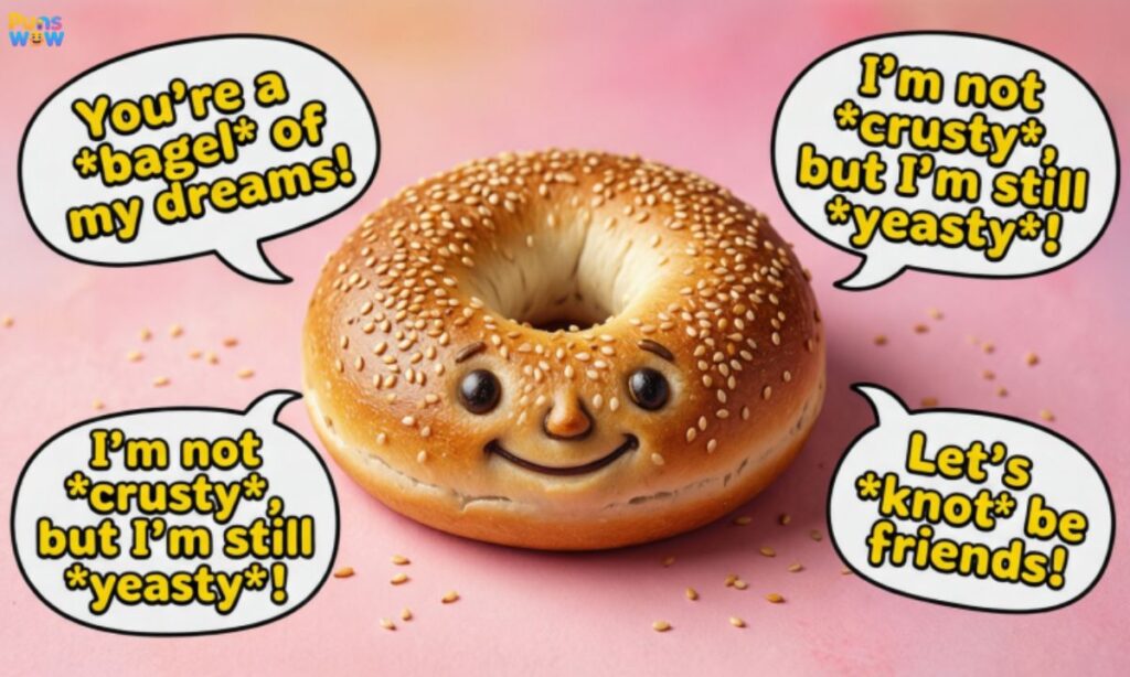Short Bagel Puns