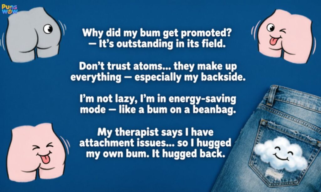 Short Bum Jokes for Adults