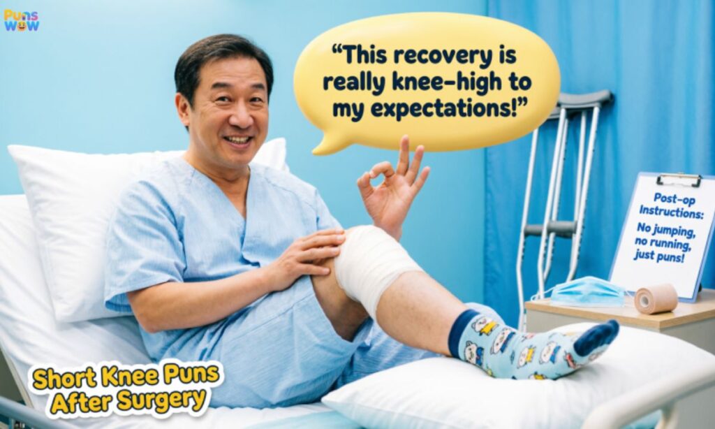 Short Knee Puns After Surgery