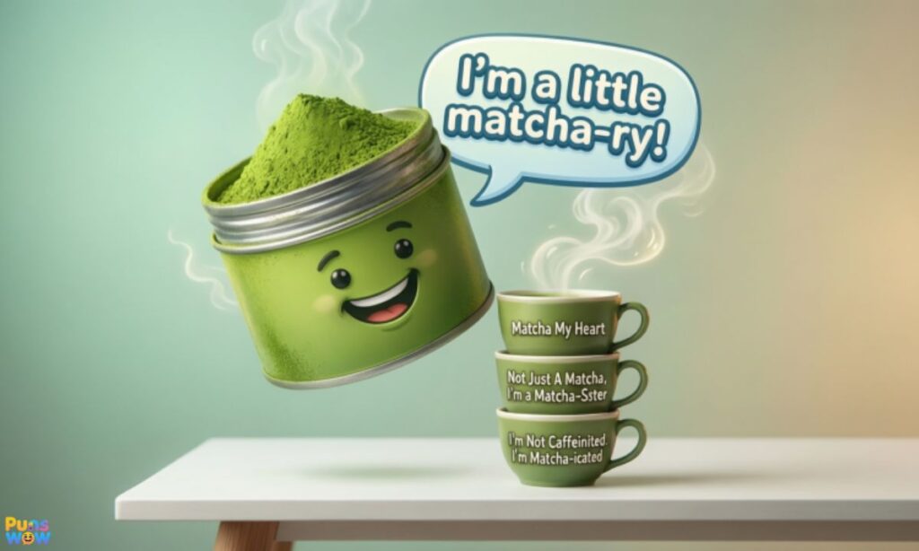 Short Matcha Puns