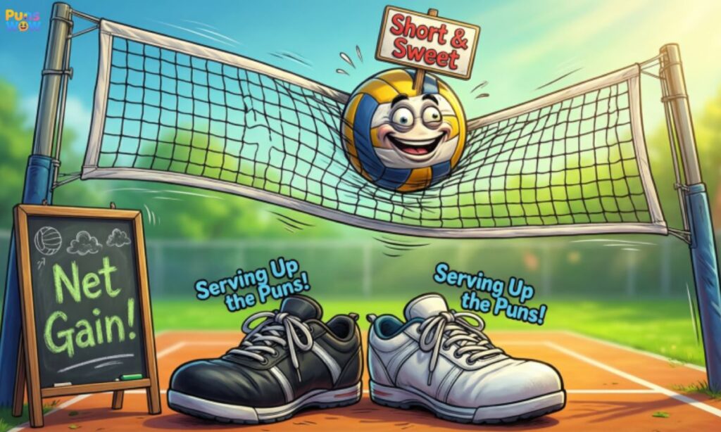 Short Volleyball Puns