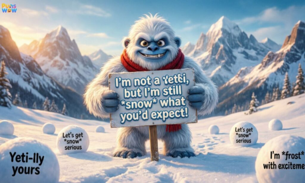 The Appeal of Yeti Puns