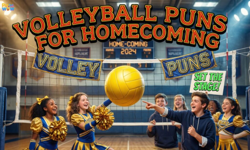 Volleyball Puns For Homecoming
