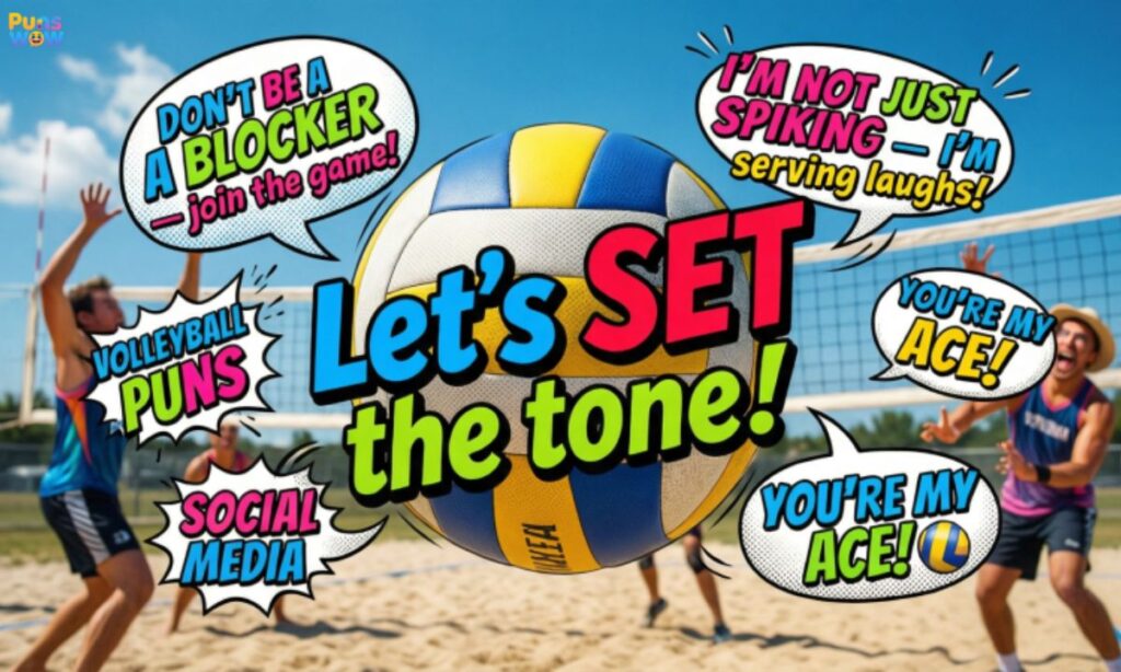 Volleyball Puns For Social Media