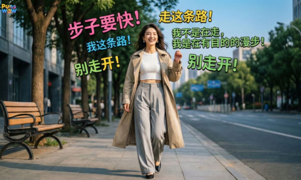 Walking Puns Perfect for Social Media Captions