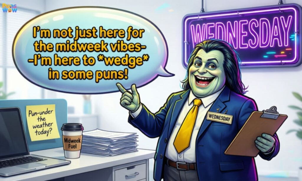 Wednesday Puns for Work