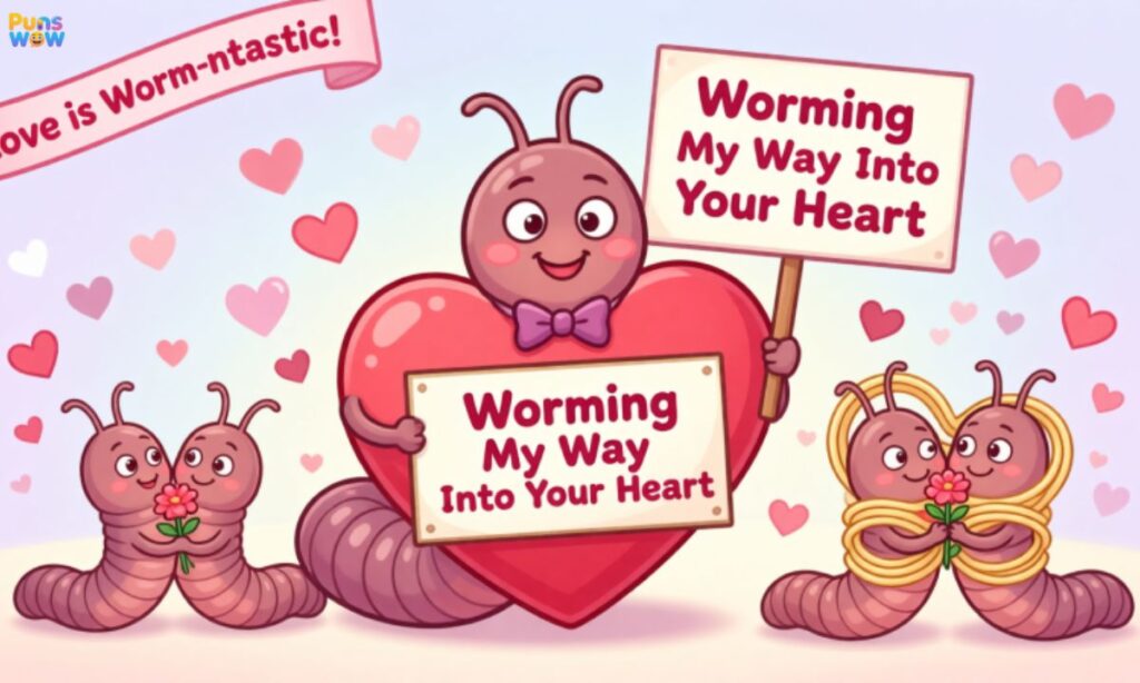 Worm Love Puns