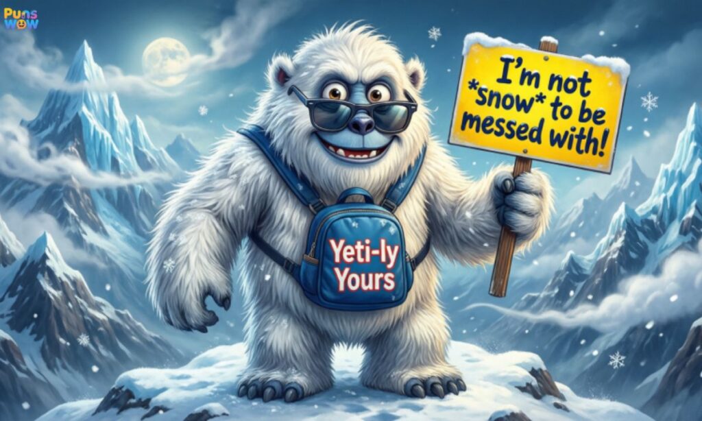 Yeti Puns for Captions