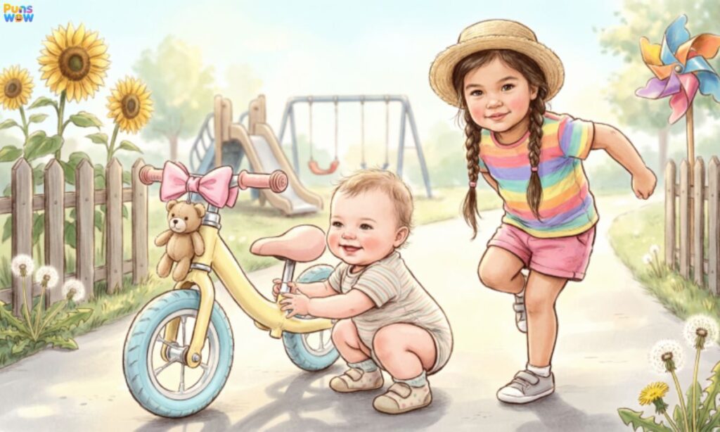 Baby & Kid-Friendly Bike Puns