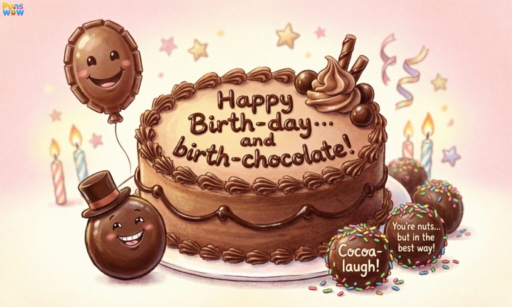 Chocolate Puns For Birthday