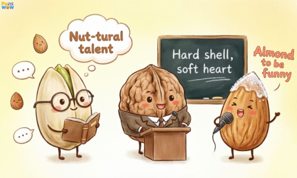 Cute Nut Puns