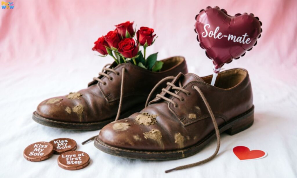 Dirty Shoe Puns for Valentine's Day