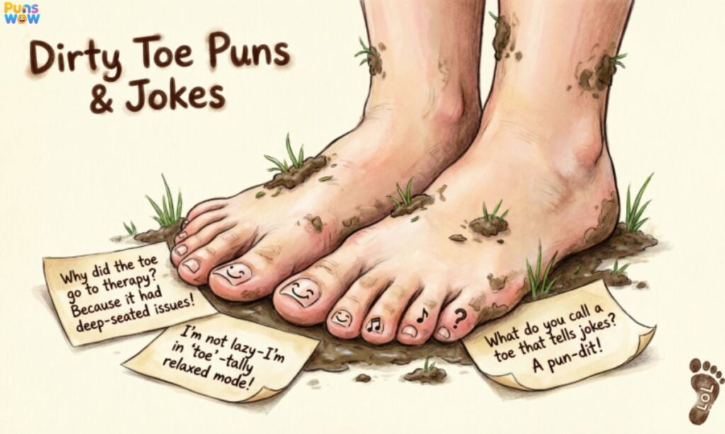 Dirty Toe Puns & Jokes