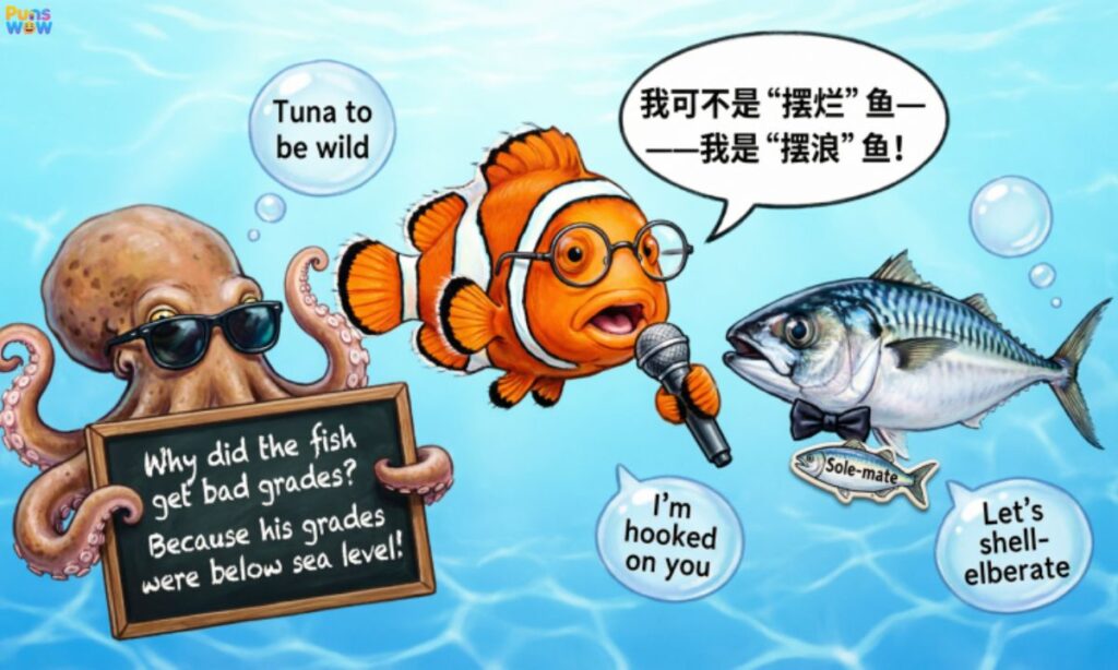 Fish Jokes and Puns for Adults