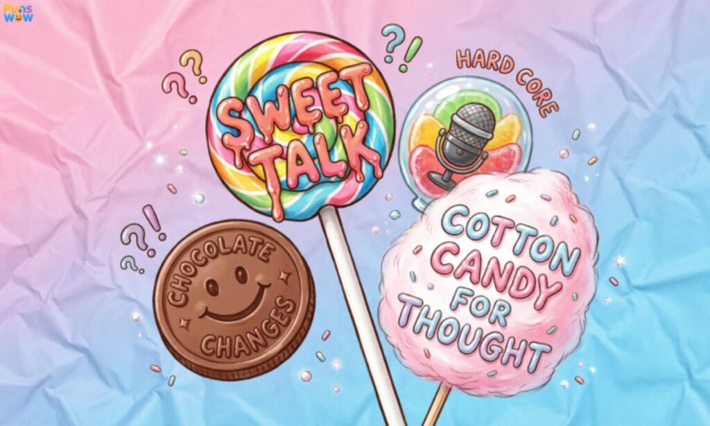 Funny Candy Puns Short One-Liner Sugar Rushes