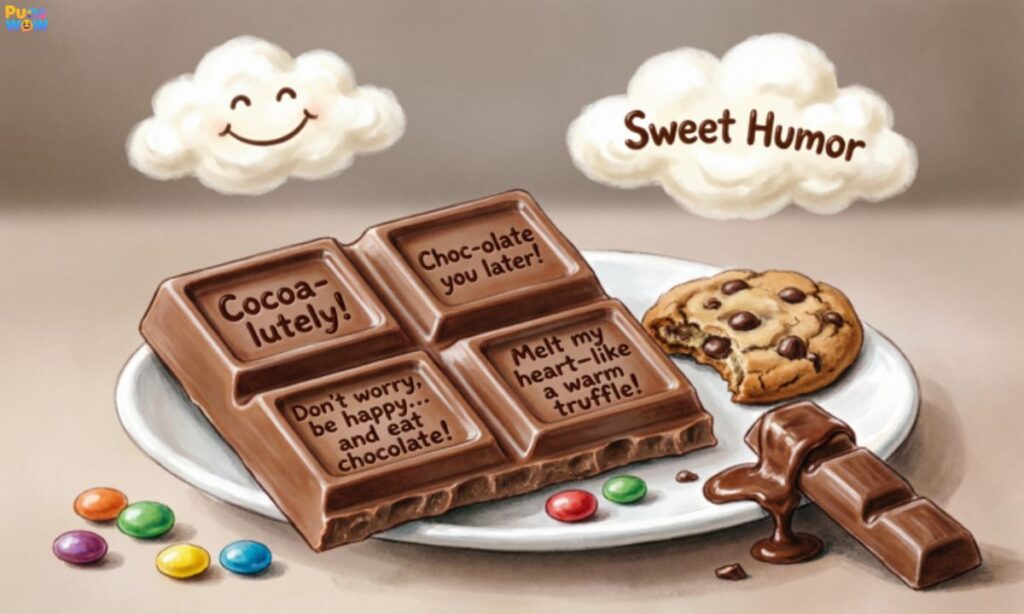 Funny Chocolate Puns and Jokes