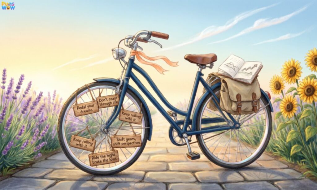 Motivational & Life Lessons Bike Puns